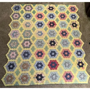 Antique or Vintage Flower Garden Quilt