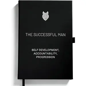 Men's Self-Mastery Personal Organiser Journal - Daily Goal Setting, Growth Tracking, Personal Development Guide for Mindfulness & Reflection