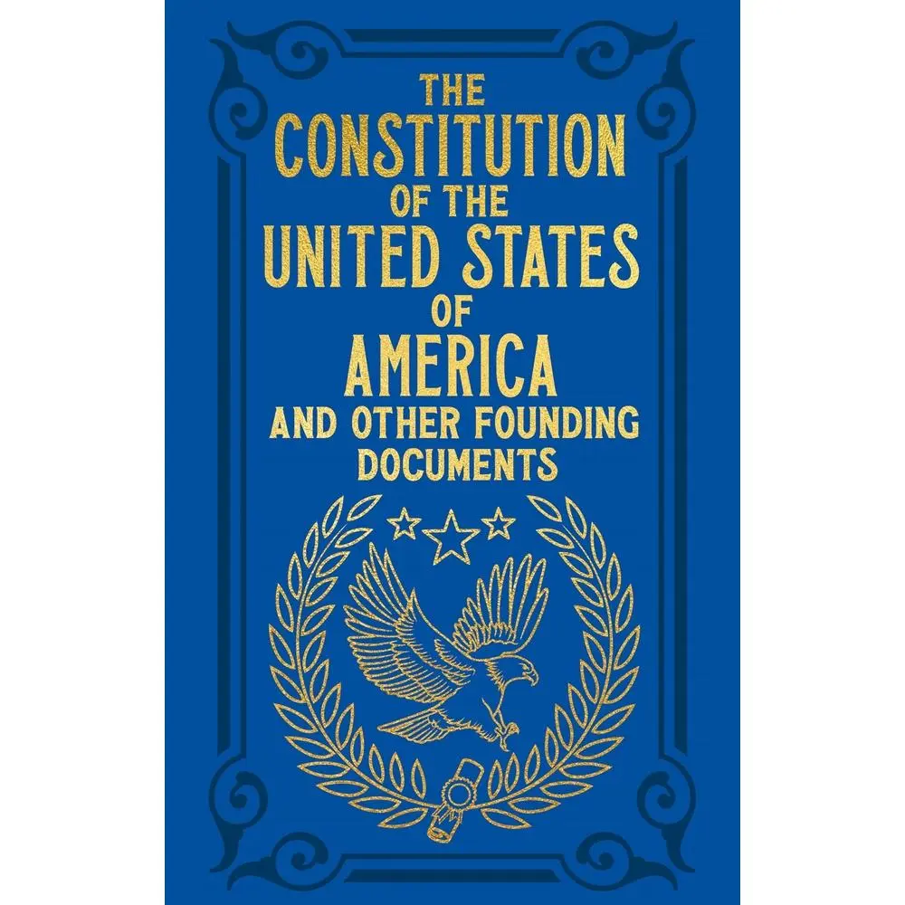 USED Book - The Constitution of the United States of America and Other Founding Documents: Gilded Pocket Edition by Hamilton, Alexander (Hardcover) - english