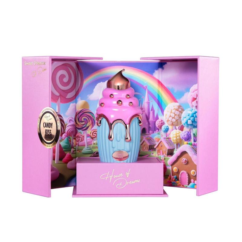 House of Dreams Sweet Dreams Of Dubai Candy 3.4oz Eau de Parfum Fruity Floral Gourmand Fragrance with Strawberry Raspberry & Vanilla