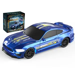 1/43 RC Drift Car, Off-road Remote Control Racing Car, 15km/h High Speed RTR Full Size Car Toy, Gift