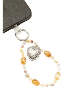 Shyanne Unisex Heart Charm Phone Wristlet - Aa492