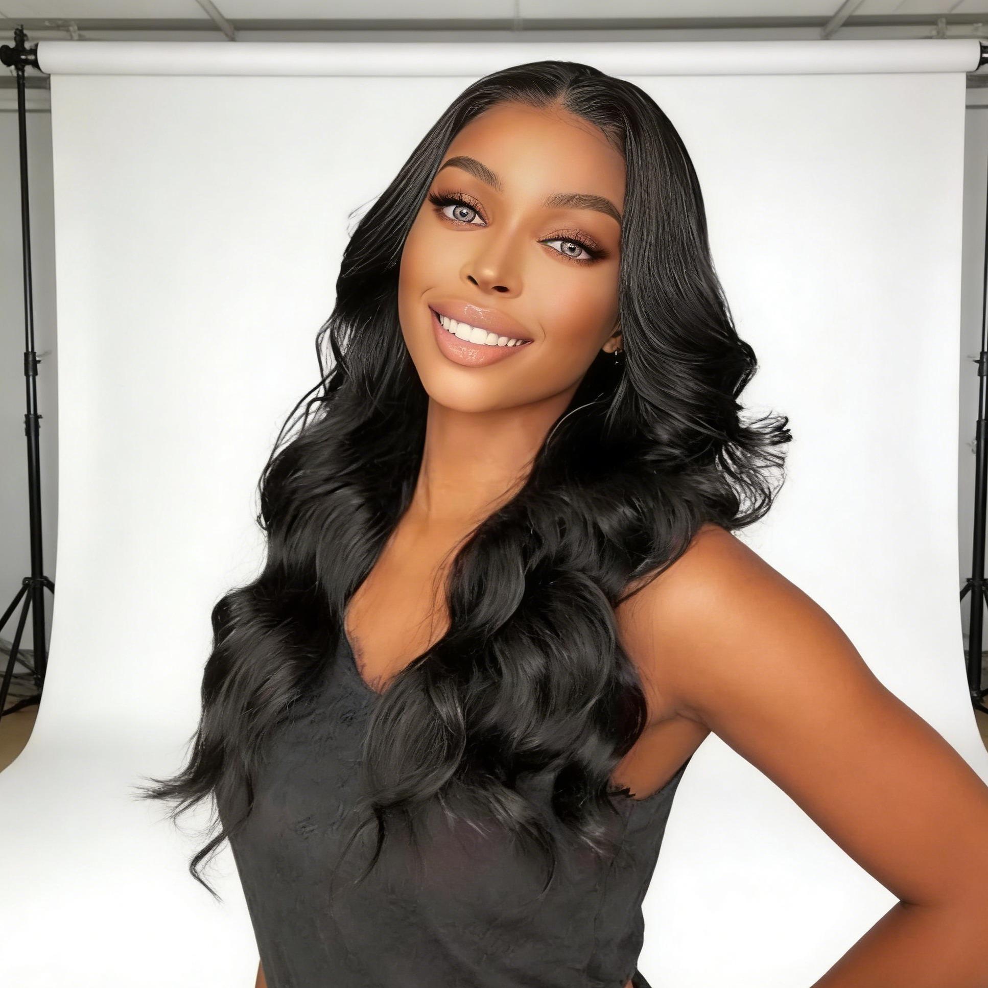 Wear and Go Glueless Wigs Hair Pre Plucked Pre Cut Wigs for Black Women 180 Density Water Wave Bob Wig Hair Curly Wig 26 Inch