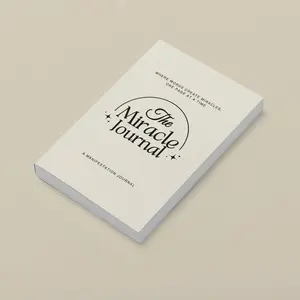 Manifestation Gratitude Daily Notebook, Interactive Shadow Work Journal, Self-Reflection Miracle Workbook, Ideal Mother’s Day Gift for Personal & Office Stationery