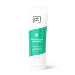 Exfoliating Cleanser - Gentle Daily Facial Cleanser with Aloe Vera, Green Tea & Acne-Resistant Ingredients for Exfoliating and Cleanse Skin