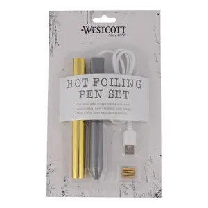Westcott Hot Foil Pen, for Craft Projects, Cards, Scrapbooks, Invitations and More (00871-PARENT)