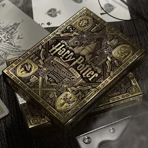 theory11 Harry Potter YELLOW  Themed Playing Cards