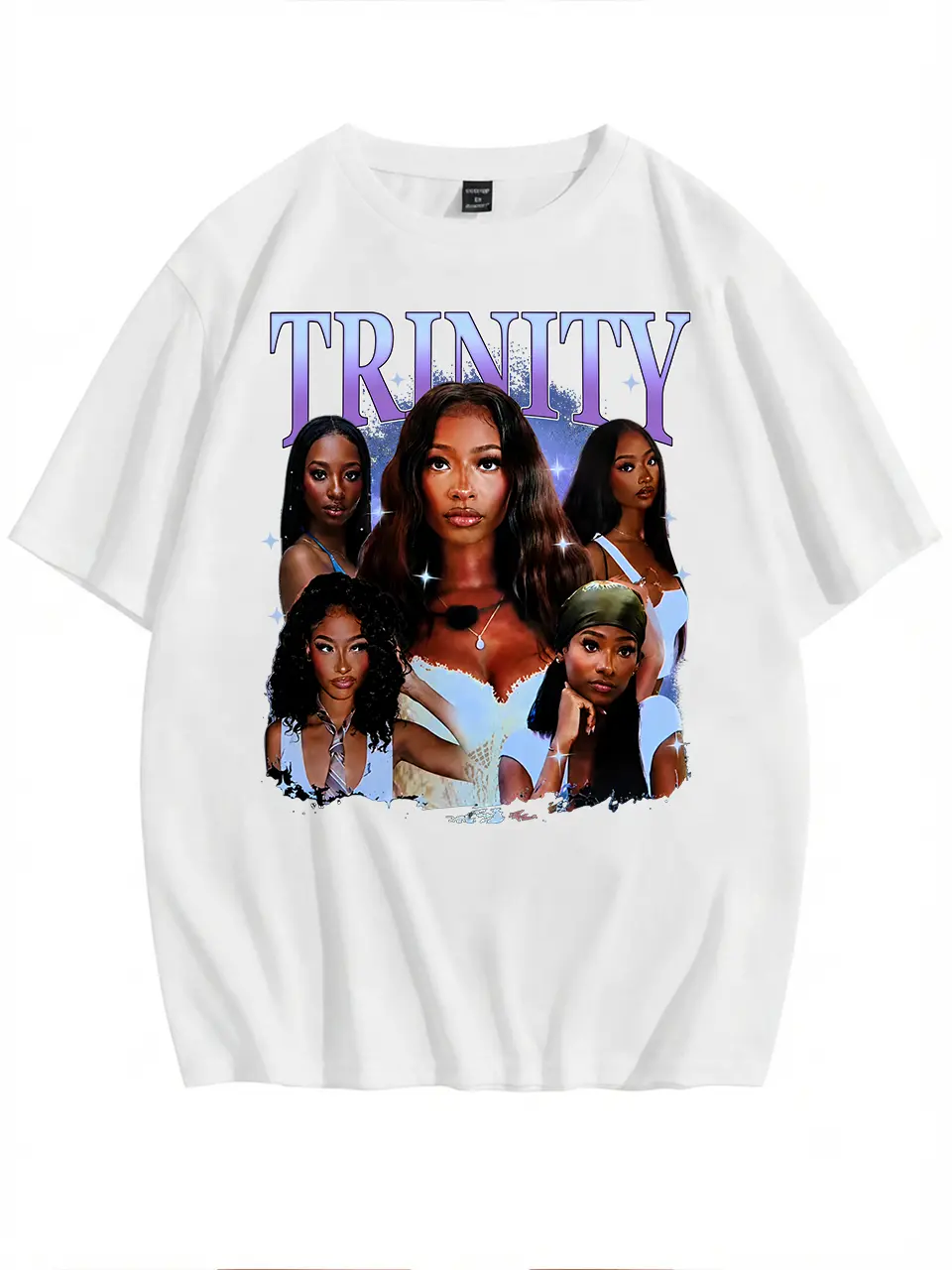 Women's Trinity Vintage Fan Graphic Tee, Love Island USA Inspired, Unisex Oversize Reality TV Fan Gift, TikTok Shop Women's Top
