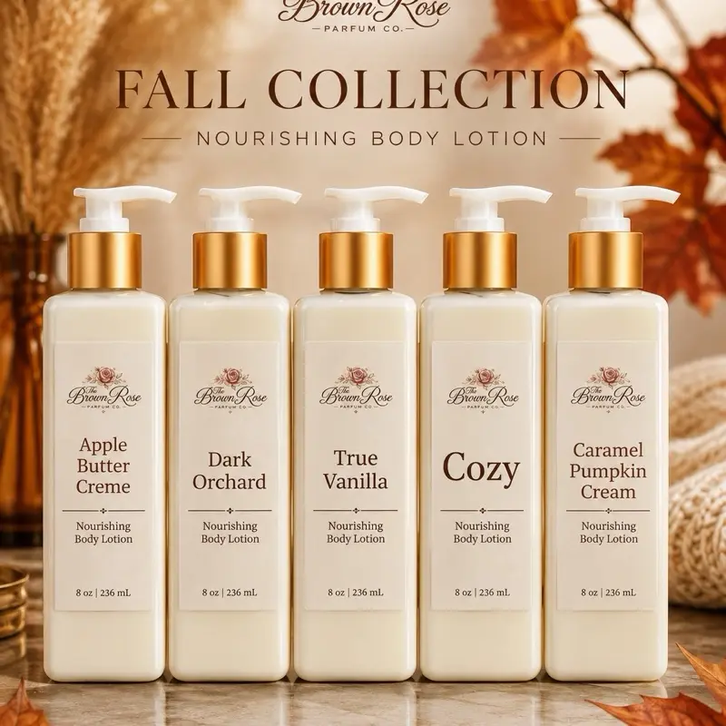 Brown Rose Fall Collection Body Lotion