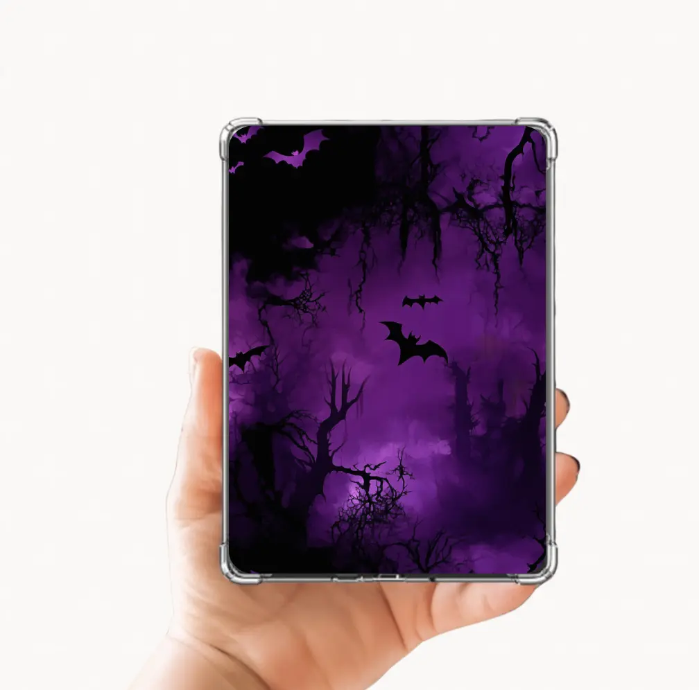 Purple Bats in the night Kindle E-Reader Case Insert