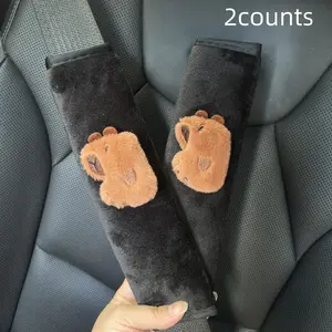 Capybara Design Car Seat Belt Shoulder Pad, Cute Car Seat Belt Cover, Car Interior Decoration Accessories for Women & Men, Car Interior Accessory