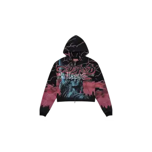 Godspeed Red Voltage Black Zip-Up Hoodie