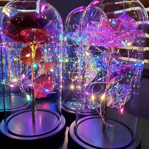 x1 galaxy rose glass dome each 15.00 Decoration Rose Decoration glass dome