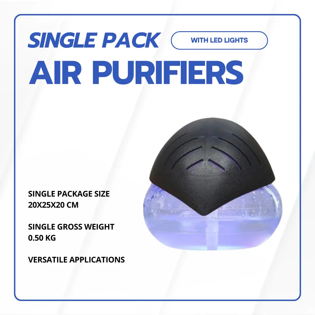 Air Purifiers with LED Lights for Bedroom, Humidifier Room Appliances, Water Filter Air Purifier for Home, Aroma Diffuser with LED Lights