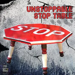 The Unstoppable Stop Table w/ LED Underglow