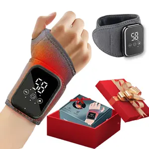 Portable Wrist Triple Therapy 3-in-1 Vibration & Heating , Wireless Portable Heated Relief for Hand Pain & Arthritis, Stylish Compact Device for Home, Office & Travel, Ideal Gift for Athletes, The Best Mother's Day Gift