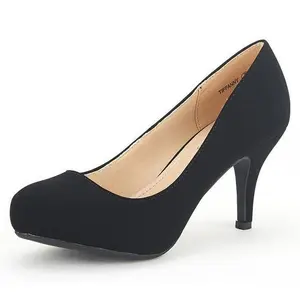 Dream Pairs Women's Low Stiletto Heel Pumps - Tiffany