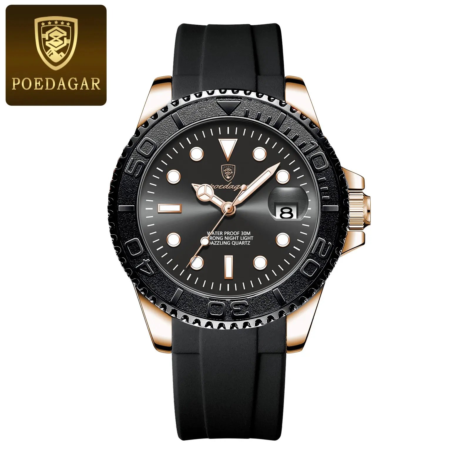 P680 Rose Gold Black Silicon Tape