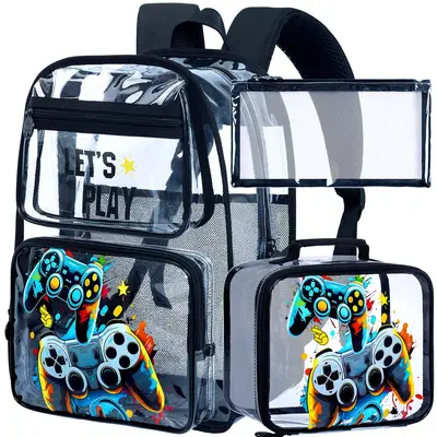Clear Kid Backpack TikTok Shop