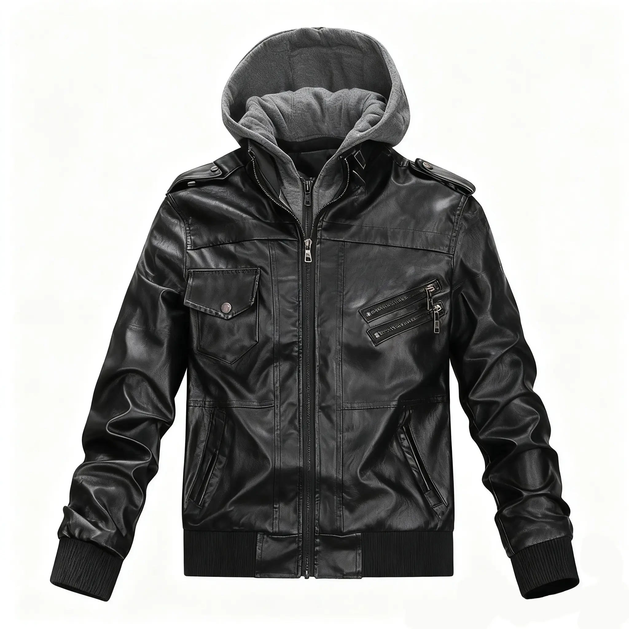 best affordable leather jacket men - TikTok Shop