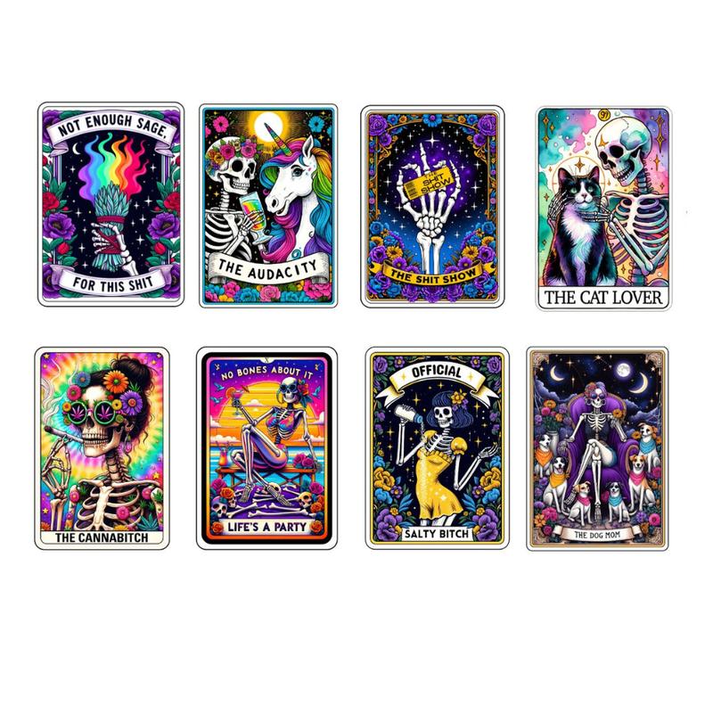 Tarot Cards UV DTF Transfers Gang Sheet 22” wide x 24” long DIY UV Direct to Film Transfers