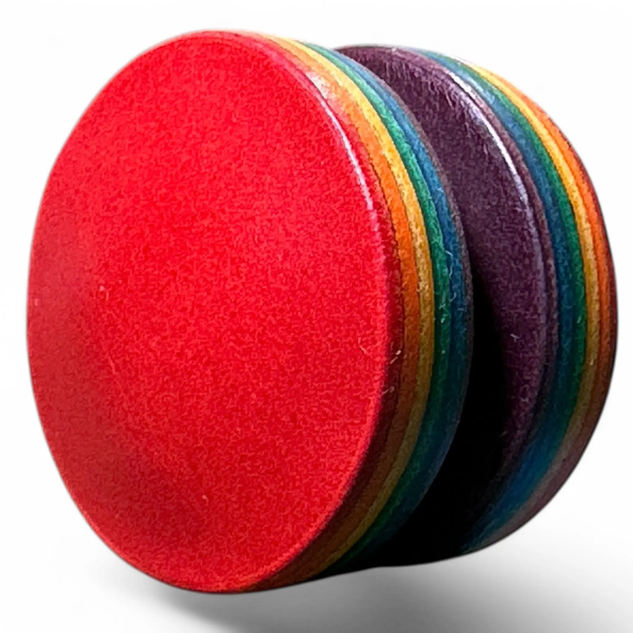 Fidget Rainbow - Colorful all-leather fidgets that feel amazing and satisfy your fidgeting needs