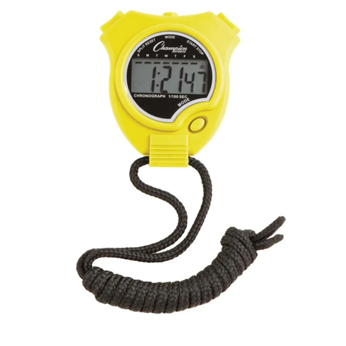 212 MAIN Yellow Digital Stopwatch - Shock-Proof Fashion Unisex Watch Accessory with Digital Accuracy, Easy-to-Read Display