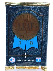 1993 Leaf Series 1 Baseball Pack (14 Cards)