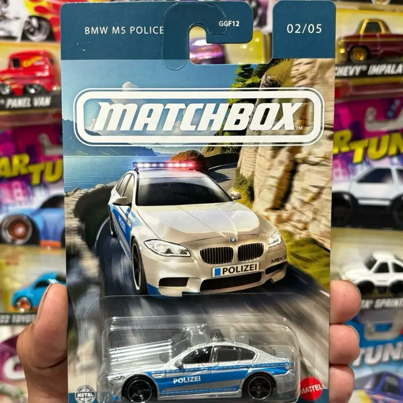 Mbox  BMW M5 Police vehicle Diecast car