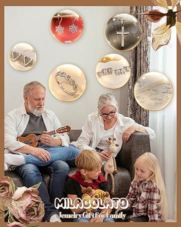 925 Sterling Silver Crucifix Necklace for Men Women, 2mm Sterling Silver Rolo Chain with Small or Large Crucifix Pendant, Jesus Crucifix Cross Necklace 16-24 Inches Christian Religious Jewelry Gifts