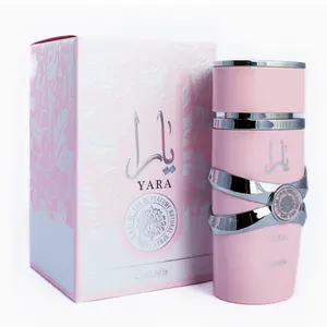 Lattafa Yara for Women Eau de Parfum Spray, 3.40 Ounce / 100 ml