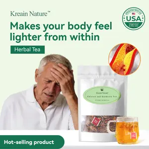 Kreain Nature 16 Chicory and Gardenia Herbal Tea Ready to Eat Convenient | Orange Peel & Chrysanthemum – Cool Relief from Heat| 12 Tea Bags Natural Ingredients Brewed