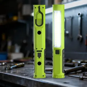 Adjustable COB LED Stick Work Light – 800 Lumens Compact Handheld Utility Light with Built-in 3000mAh Rechargeable Battery & Multiple Mounting Options for Garage, Auto Repair, Emergency & Workshop Use