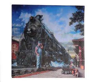 Whistle Stop Train Party Luncheon Napkins (16 ct)
