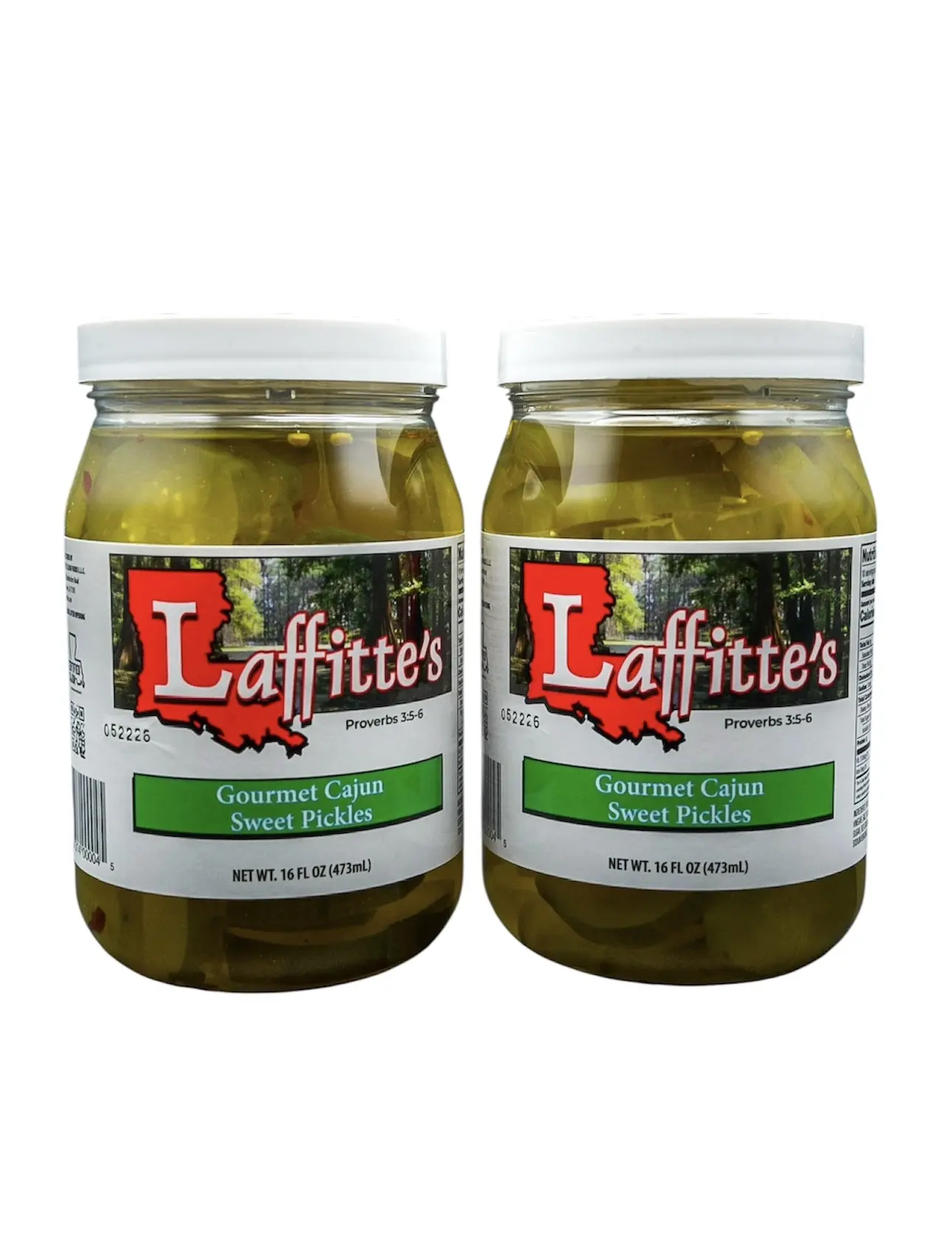 Laffitte's Gourmet Cajun Sweet Pickles 16 oz Jar (2 pack) Laffitte's Gourmet Cajun Sweet Pickles 16 oz Jar (2 pack)