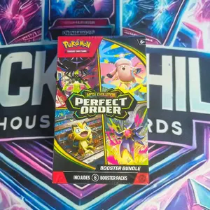 Pokémon Perfect Order Booster Bundle - Includes 6 Booster Packs for Trading Card Game RipNShip