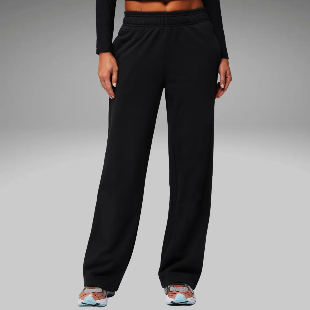 Fabletics Women's Basic Terry Wide-Leg Sweatpants, Versatile Year-Round Women's Bottoms Fabletics Women's Basic Terry Wide-Leg Sweatpants, Versatile Year-Round Women's Bottoms