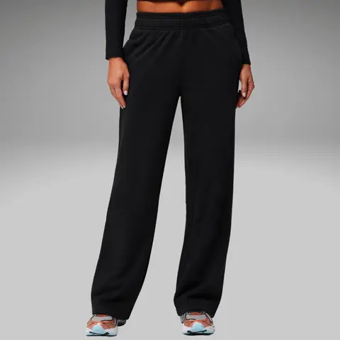 Fabletics Women's Basic Terry Wide-Legged Pants - Loose-Fitting, Casual, Cute, Comfy, Elastic Waist, All-Seasons Versatile Women's Bottoms