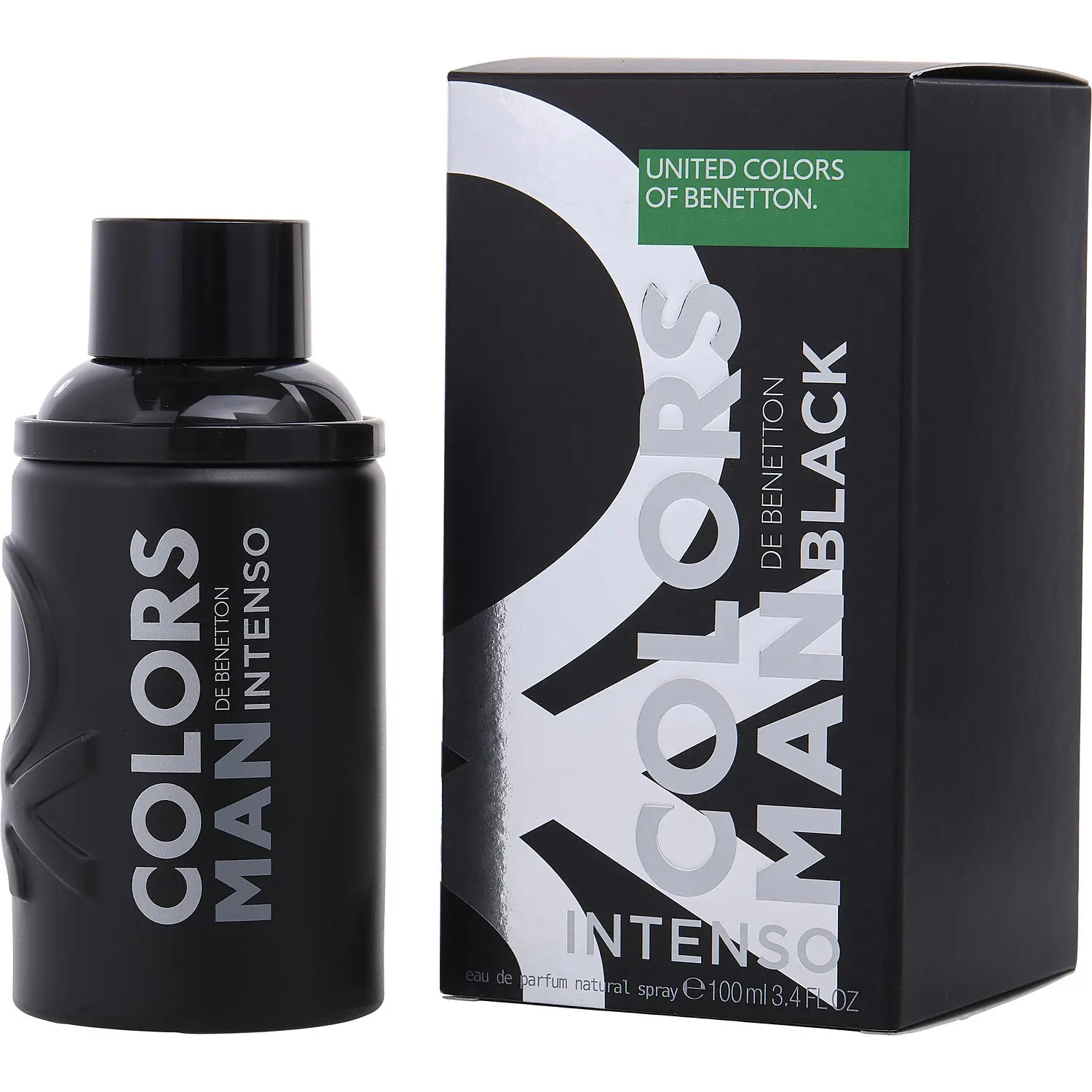 Colors De Benetton Black Intenso By Benetton Eau De Parfum For Men