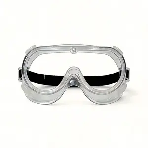 2-Pack Safety Goggles, Anti-Fog Lab Glasses, Ideal for Chemical Labs, Lawn Mowing, Woodworking, Painting, Construction, Industrial Use