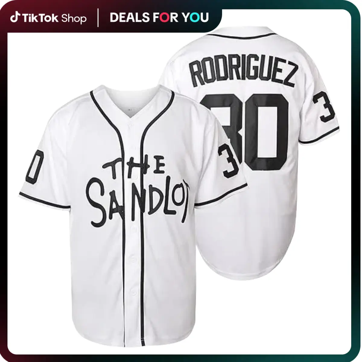 [FallFreshness] Sporty The Sandlot Benny The Jet Rodriguez Michael Squints Palledorous Alan Yeah-Yeah McClennan Bel Air Baseball Jersey