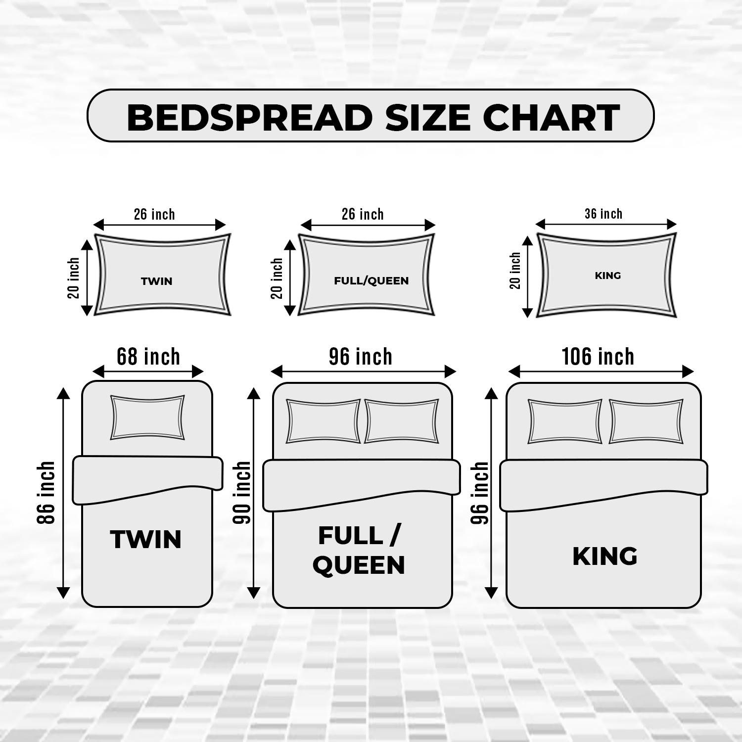 【 Weekly Deals 】Imperial Homeware Leaf Ultrasonic Embossed Quilted Bedspread Set Lightweight Summer Bedspread with Pillow Shams Twin, Queen, King and California King Sizes