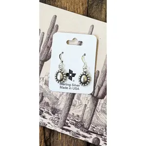 Dangle Sun Inspired Dangle Earrings - Sterling Silver
