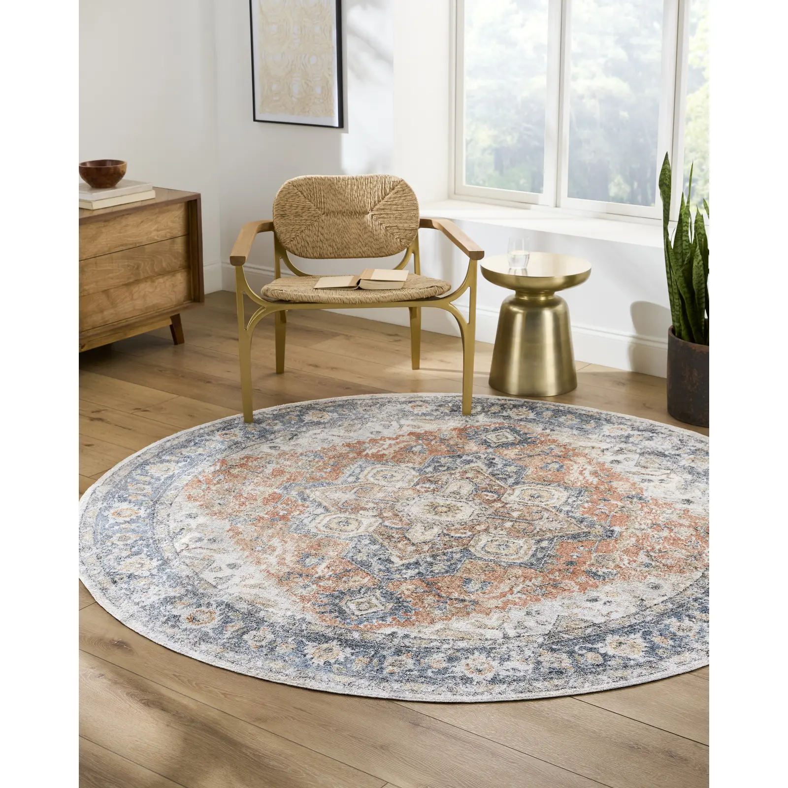 Gray, Oatmeal, Brown, Rust, Dark Blue, Olive