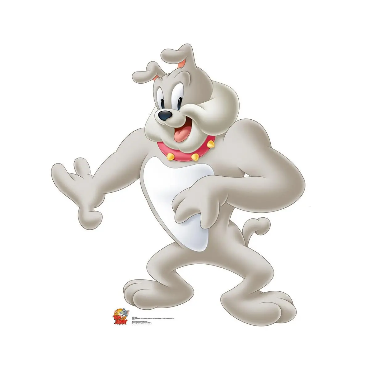 Tom & Jerry Themed Decorative Cartoon Cardboard Cutout - Advanced Graphics Single-Sided Stand-Up Spike Model 2500, 48x44in High Print, with Stand, Party & Home Decor Photo Prop, Cartoon Cardboard Cutouts