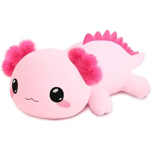 Weighted Stuffed Animals Axolotl Stuffed Animal with Weighted Beads Cute Plush Toy Pillow Gifts for Adults Kids Boys Girls