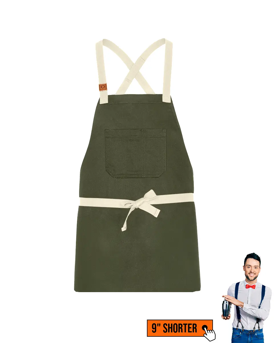 Lightweight Mixologist CrossBack Apron