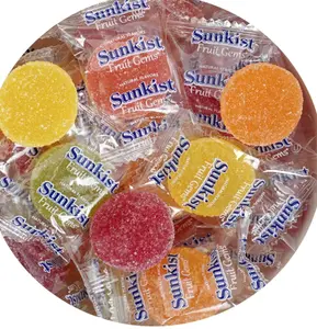 SunkistFruit Gems, 1 Pound Bulk Bag, Fruit Gems, Soft Candy Individually Wrapped SunkistFruit Gems, 1 Pound Bulk Bag, Fruit Gems, Soft Candy Individually Wrapped
