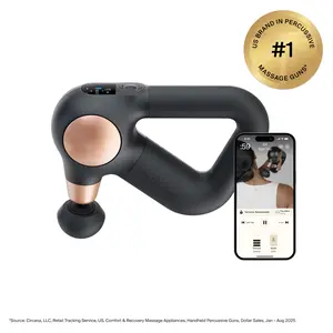 Therabody Theragun Sense (2nd Generation) - Relaxing Massage With On-Screen Guided Routines For Stress Relief