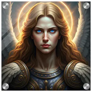 Warrior Angel - Acrylic Print 30x30 cm / 12x12″